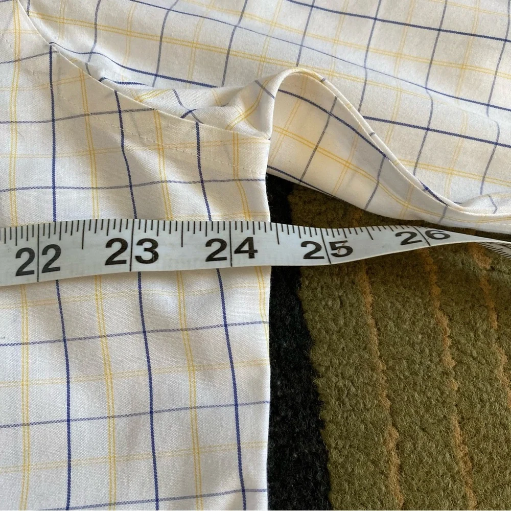 Brooks Brothers Slim Fit Button Down Shirt Original Polo Shirt Men's Sz 16.5-34 - Picture 7 of 10